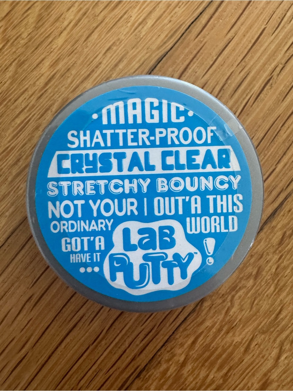 Lab Putty Magic Shatter-Proof Crystal Clear Stretchy Bouncing Fidget Toy